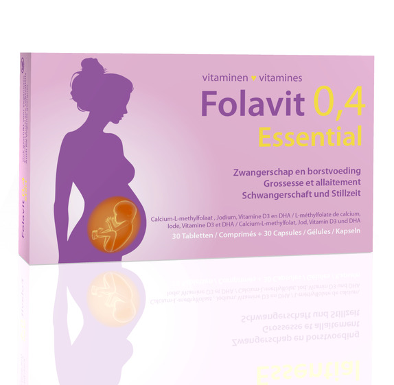 Verzadigen Delegatie Vol Gezond zwanger worden? | Folavit 0,4